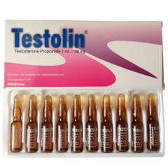 Naspharma Testolin 100mg 10x1ml Ampul (Testosteron Propionat)