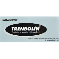 Nas Pharma Trenbolin 100mg 10 Ampul (Trenbolone Acetate)